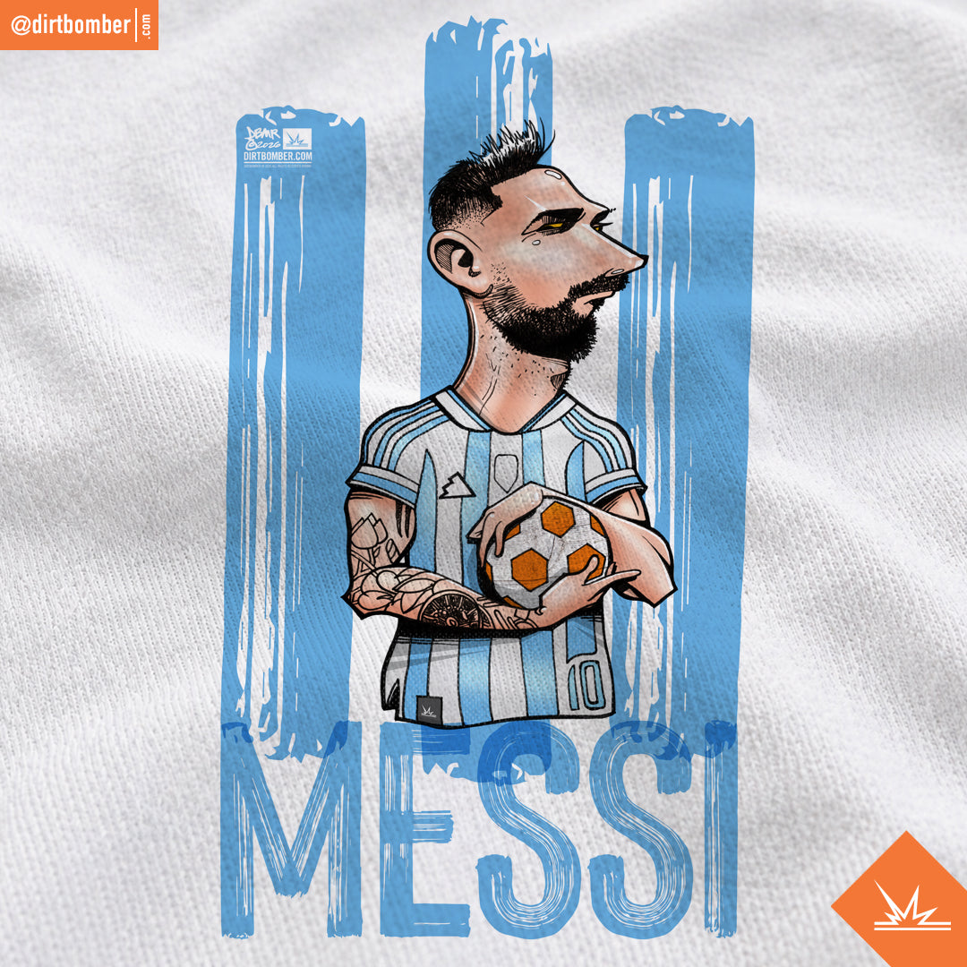 T-Shirt / Messi / WHT
