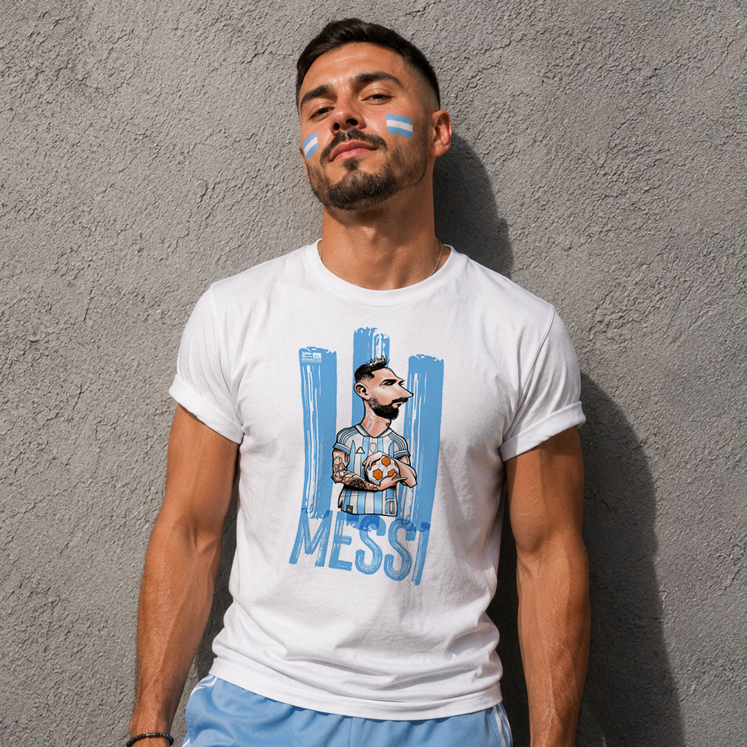 T-Shirt / Messi / WHT