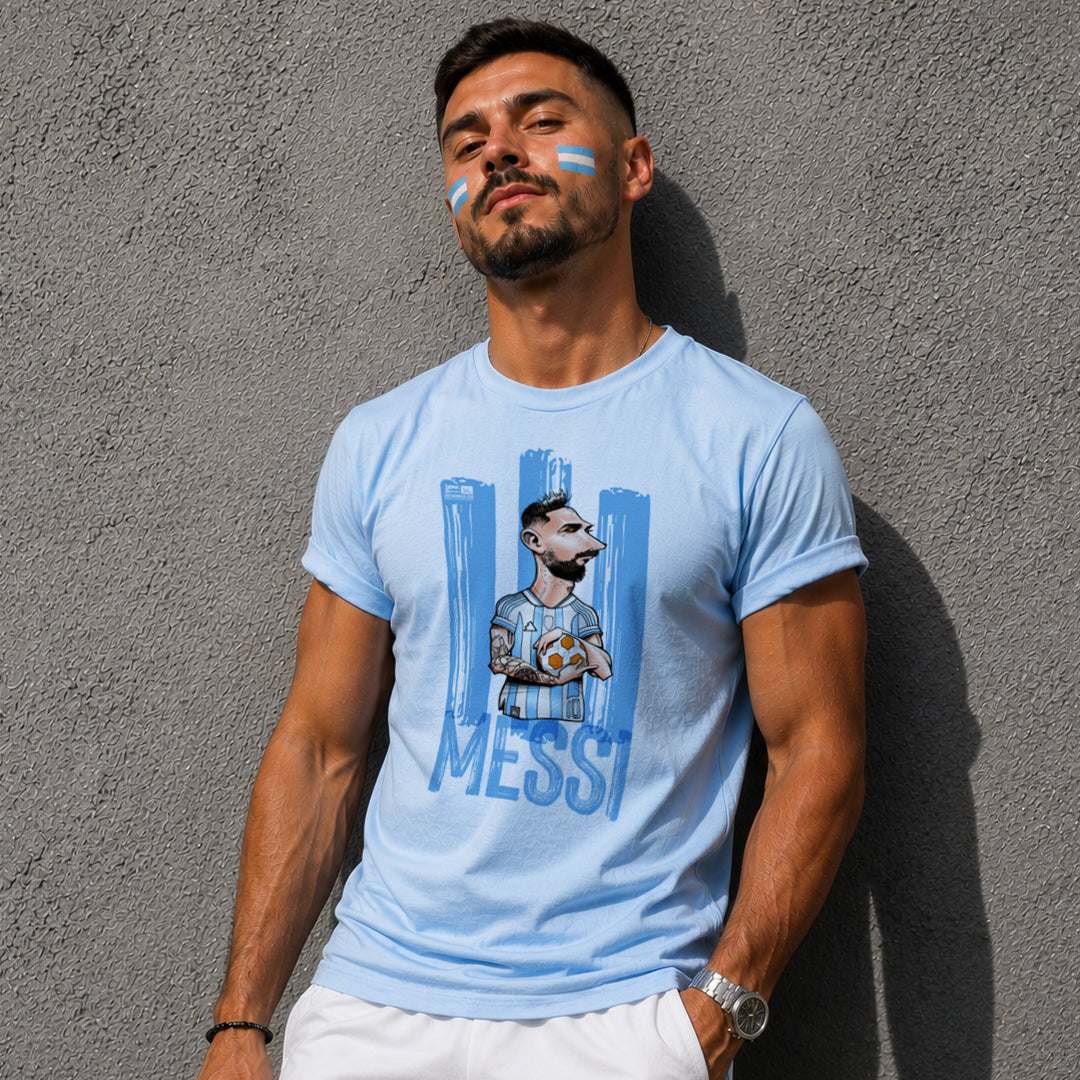 T-Shirt / Messi / BLU